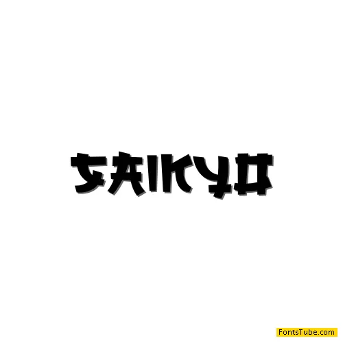 SAIKYO Font
