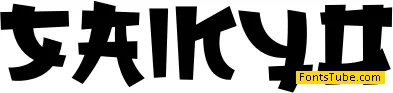 SAIKYO Font