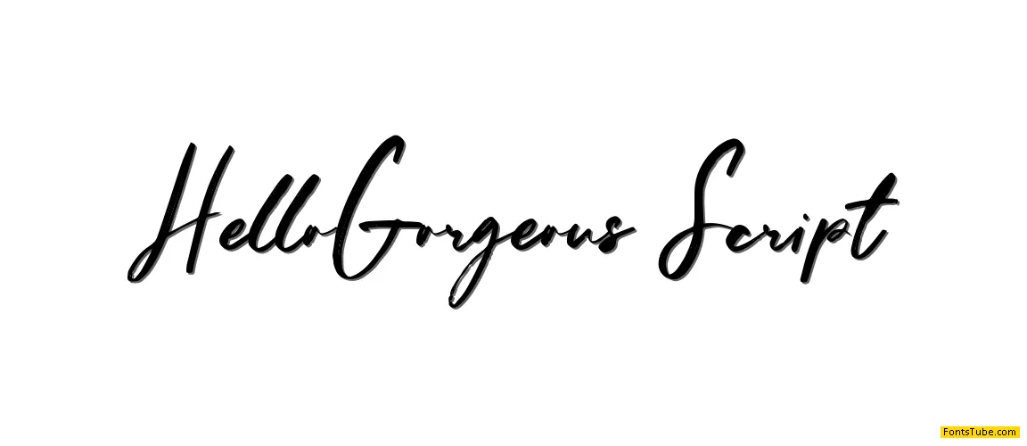 Hello Gorgeous Script