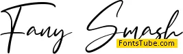Fany Smash Font