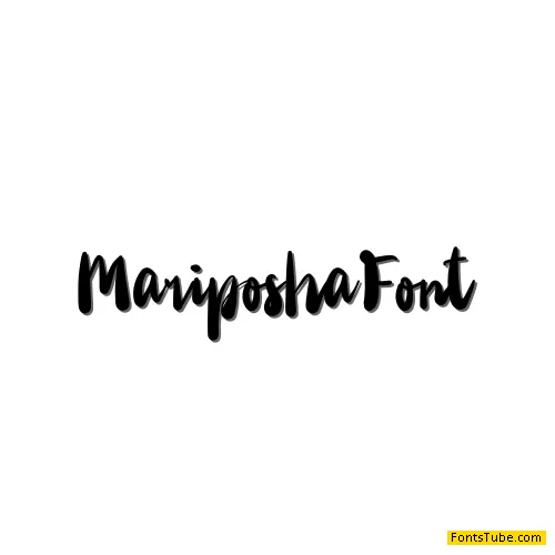 Mariposha Font