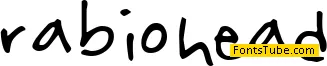 Rabiohead Font