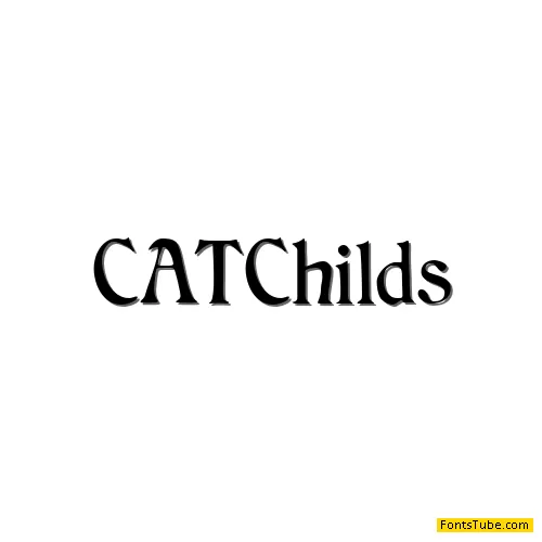 CAT Childs Font