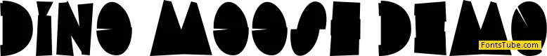Dino Moose DEMO Font
