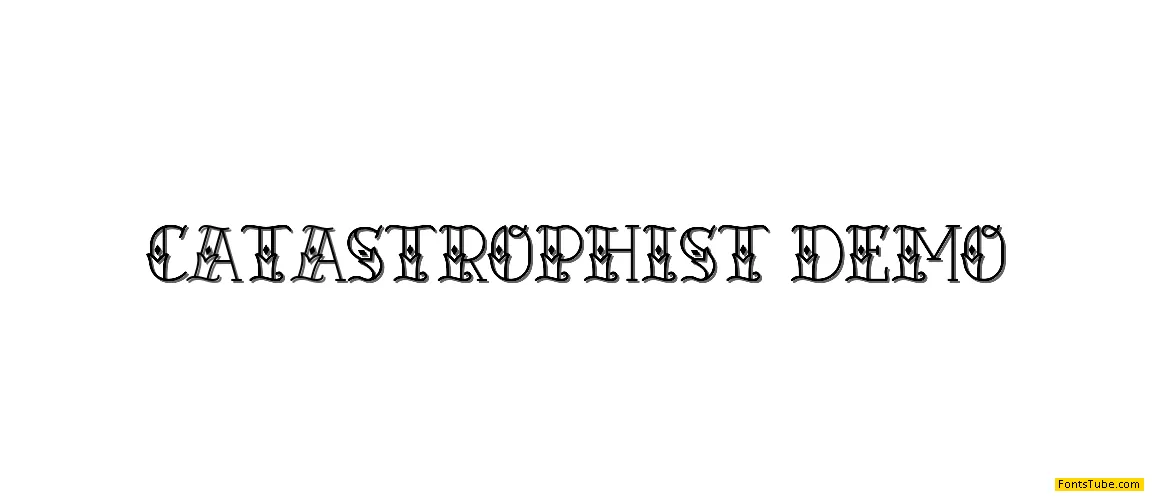 Catastrophist Demo Font