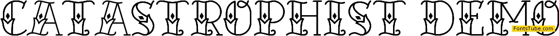 Catastrophist Demo Font