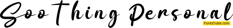 Soothing Font