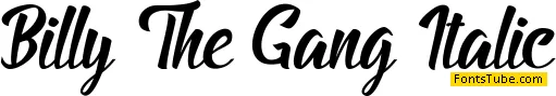 Billy The Gang Font Family