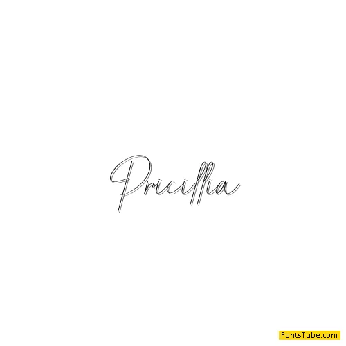 Pricillia Font