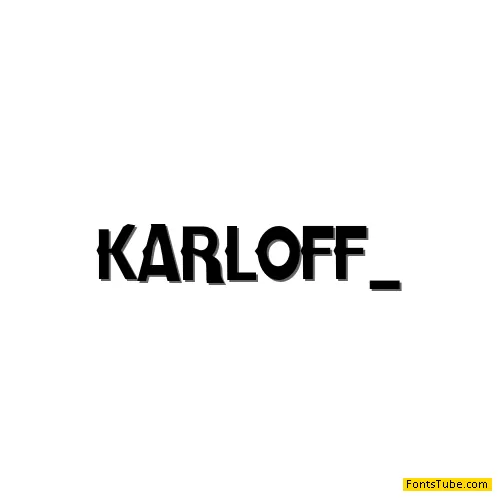 Karloff Font