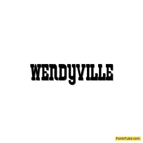 Wendyville Font