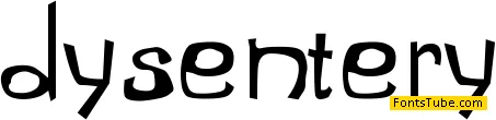 Electric Dysentery Font