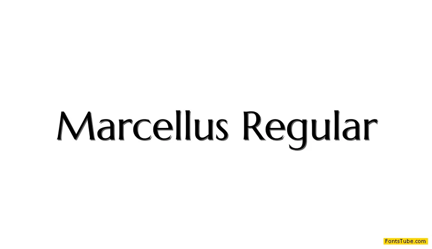 Marcellus Font