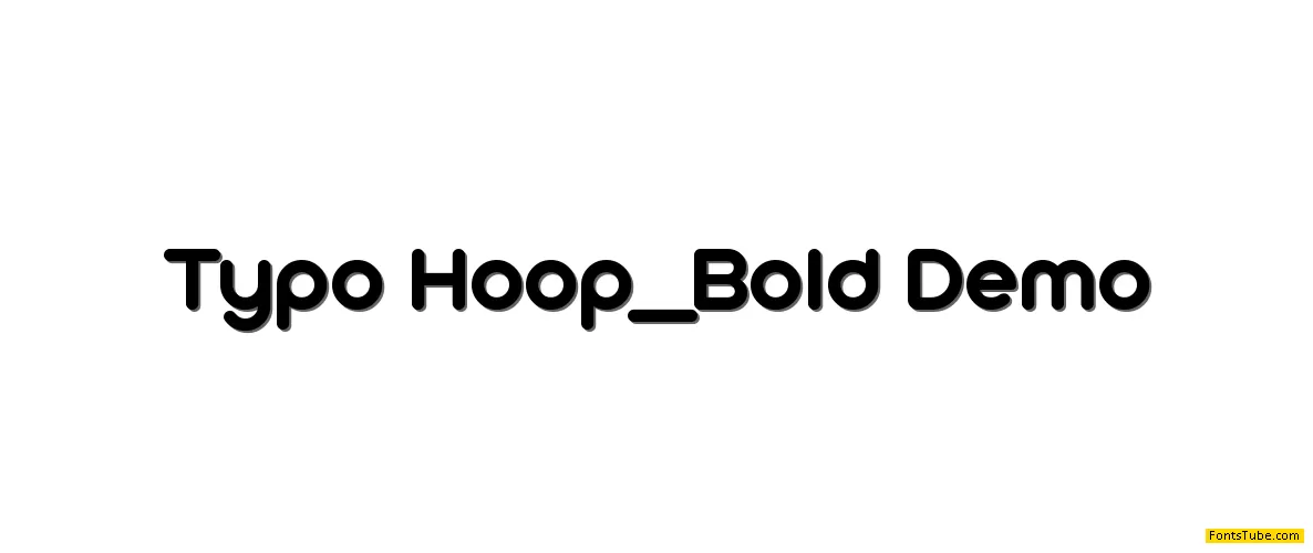 Typo Hoop Font Family