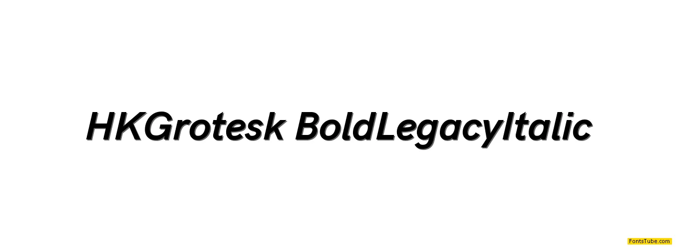 HK Grotesk Font Family