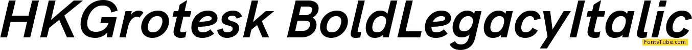 HK Grotesk Font Family