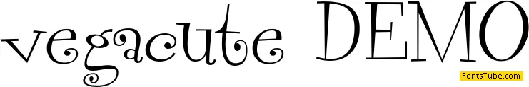 Vegacute DEMO Font