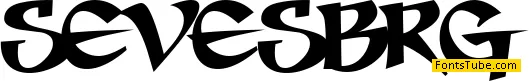 Seven Swordsmen BB Font