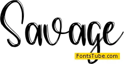 Savage Font
