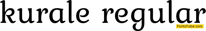 Kurale Font