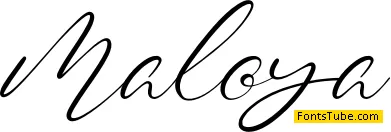 Maloya Font