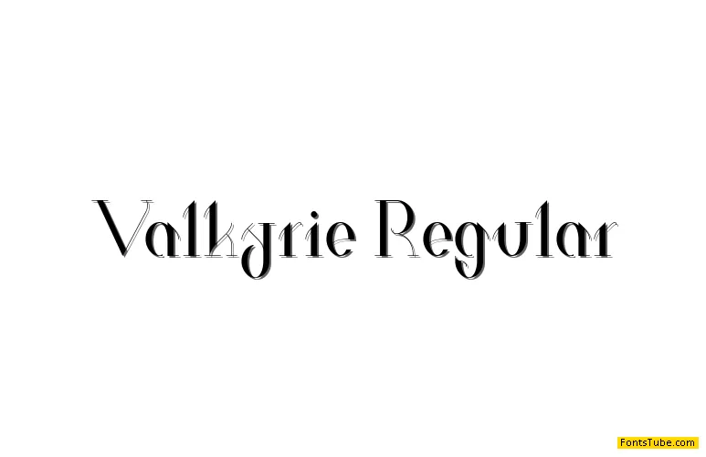 Valkyrie Font Family