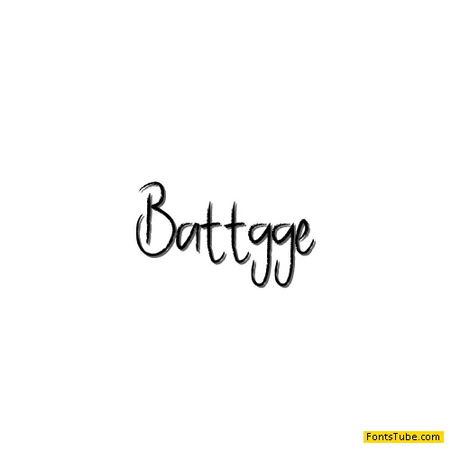 Battgge Font