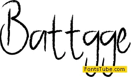 Battgge Font