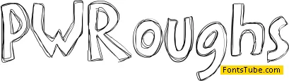 PWRoughs Font
