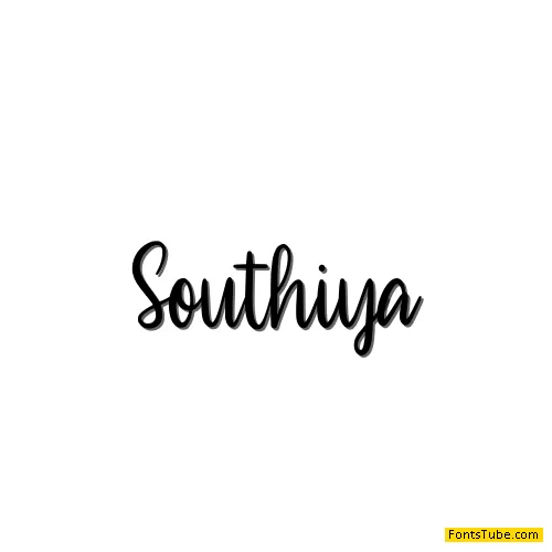 Southiya Font