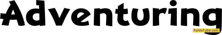 Adventuring Font