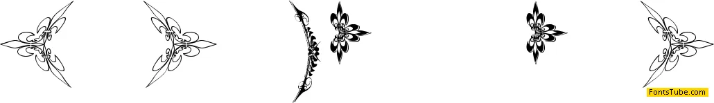 Eutemia Ornaments Font