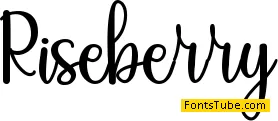 Riseberry Font