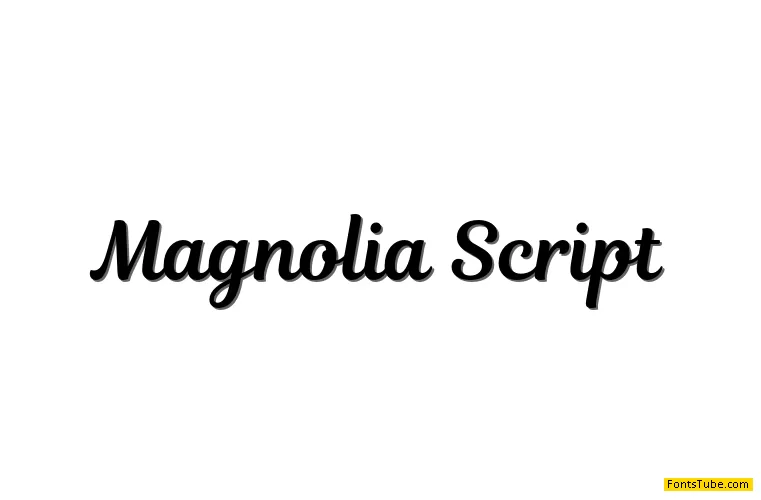 Magnolia Script Font
