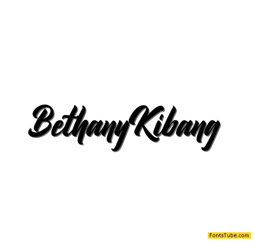 Bethany Kibang Font
