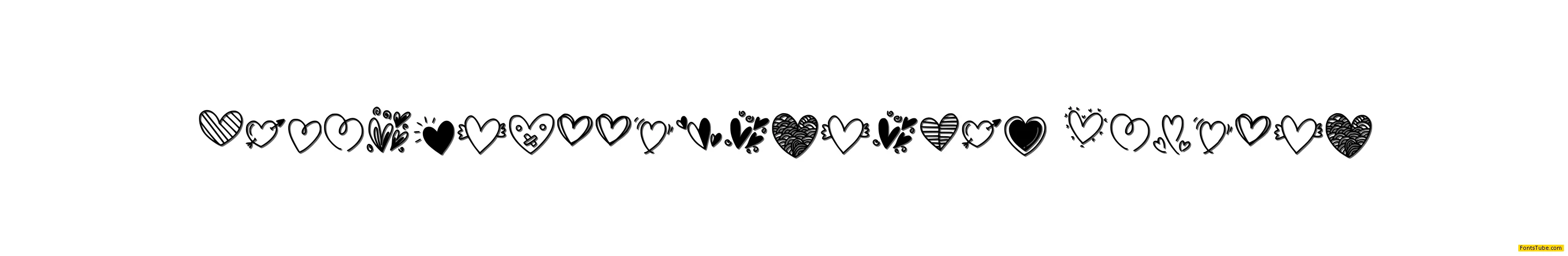 Love Cha Illustration Font