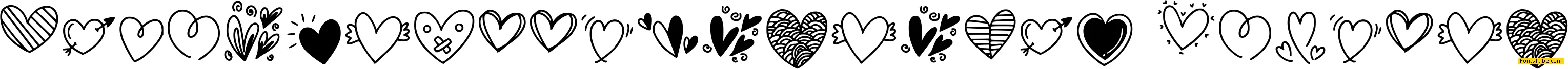 Love Cha Illustration Font