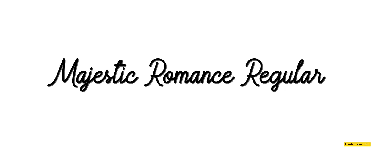 Majestic Romance Font
