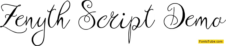 Zenyth Font