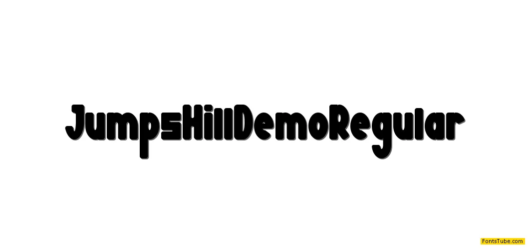 Jumps Hill Demo Font Family