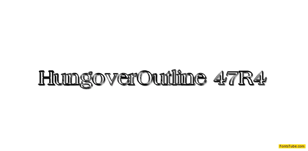 Hungover Outline