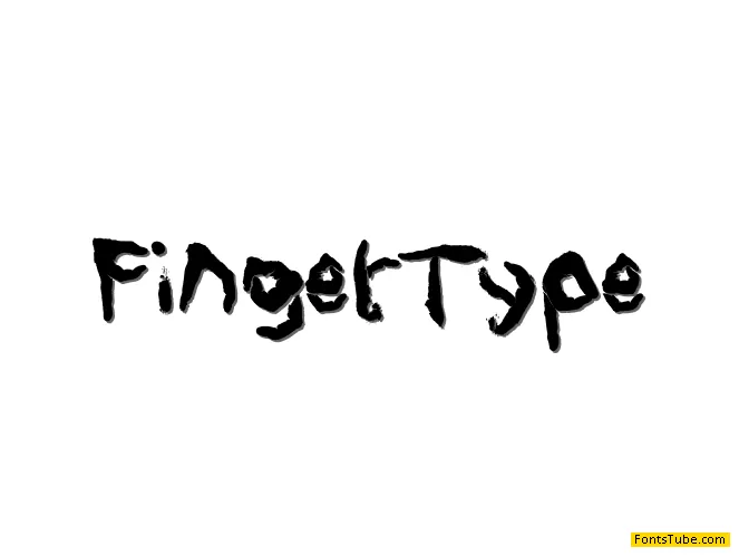 Finger Type Font