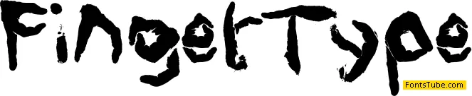 Finger Type Font