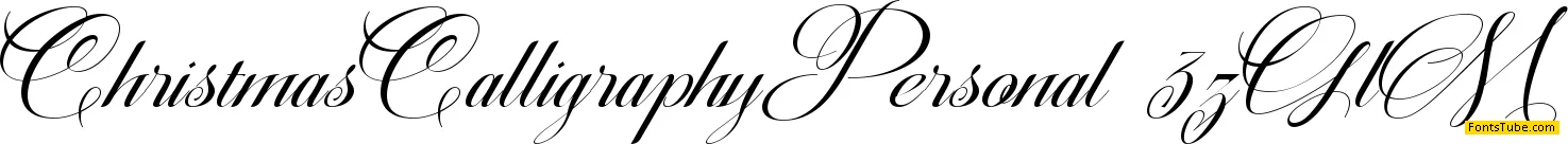 Christmas Calligraphy