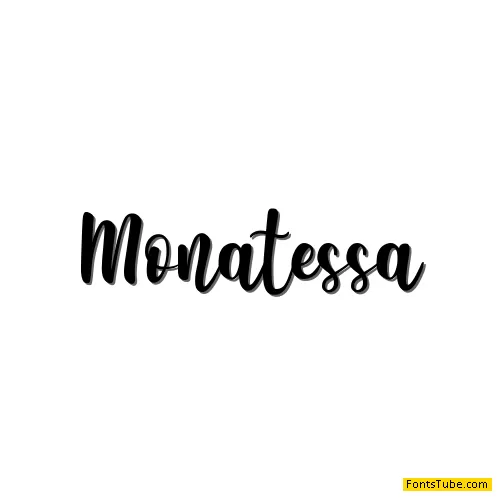 Monatessa Font
