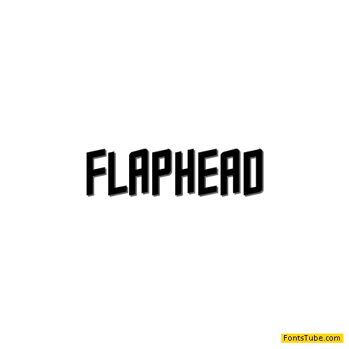 Flaphead Font