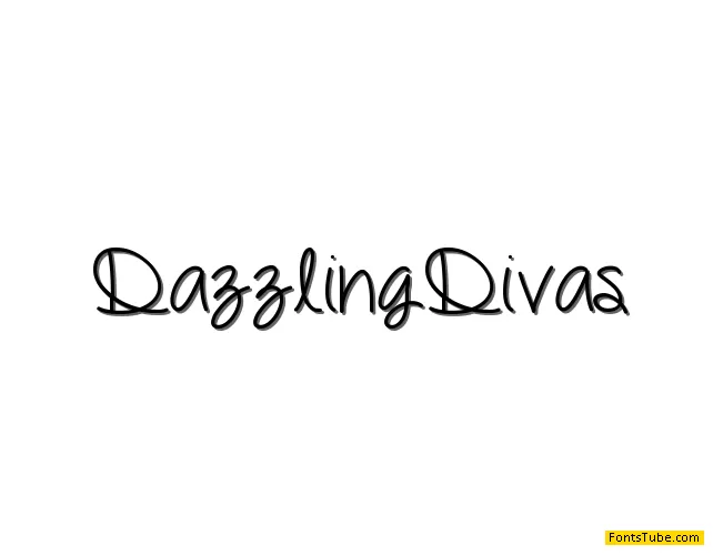 Dazzling Divas Font