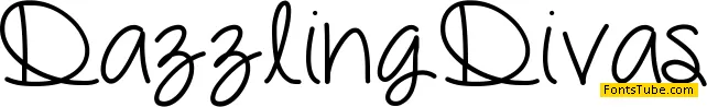 Dazzling Divas Font