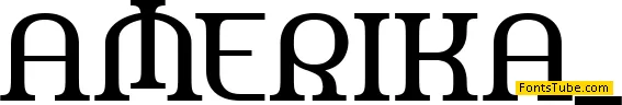 Amerika Font Family