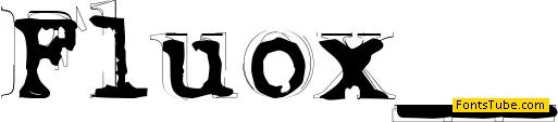 Fluoxetine Font